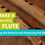 How to Make Branch Flute – Part 3: Splitting the Branch and Preparing the Workspace