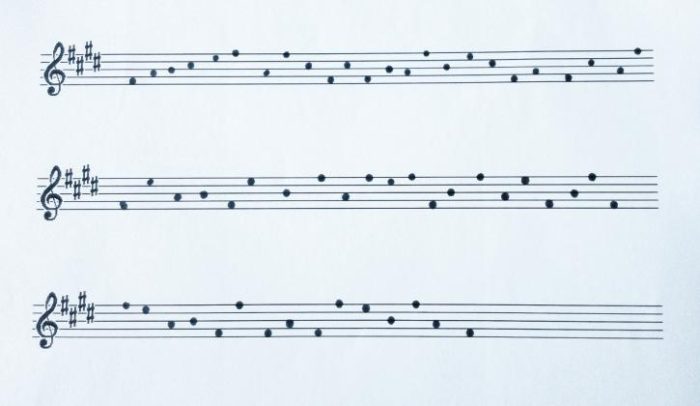 Nakai tablature exercise